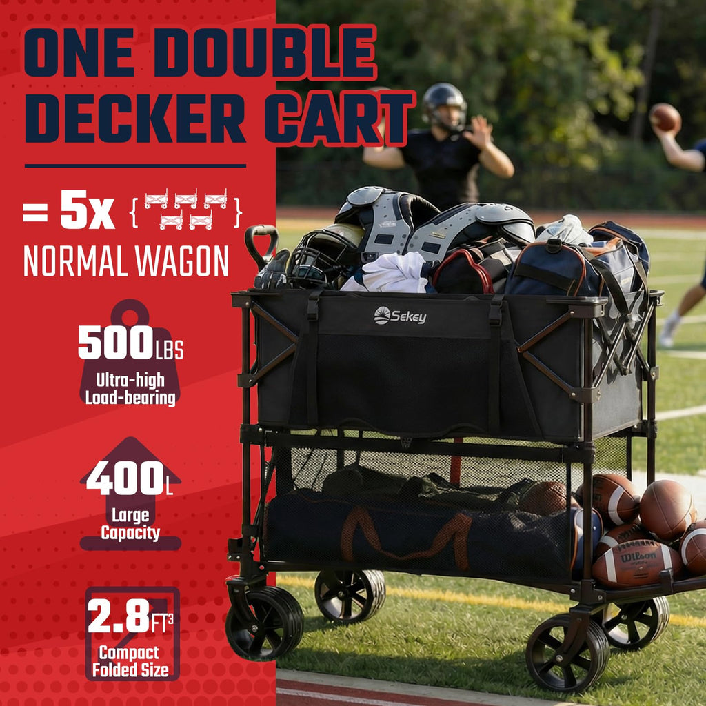 400L Double-Decker Wagon 500 lb Capacity E870