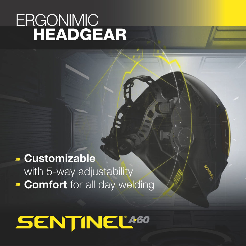 Black Nylon Welding Helmet J37934