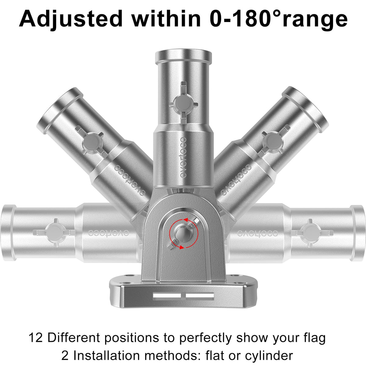 Heavy Duty Stainless Steel Flag Pole Kit H317