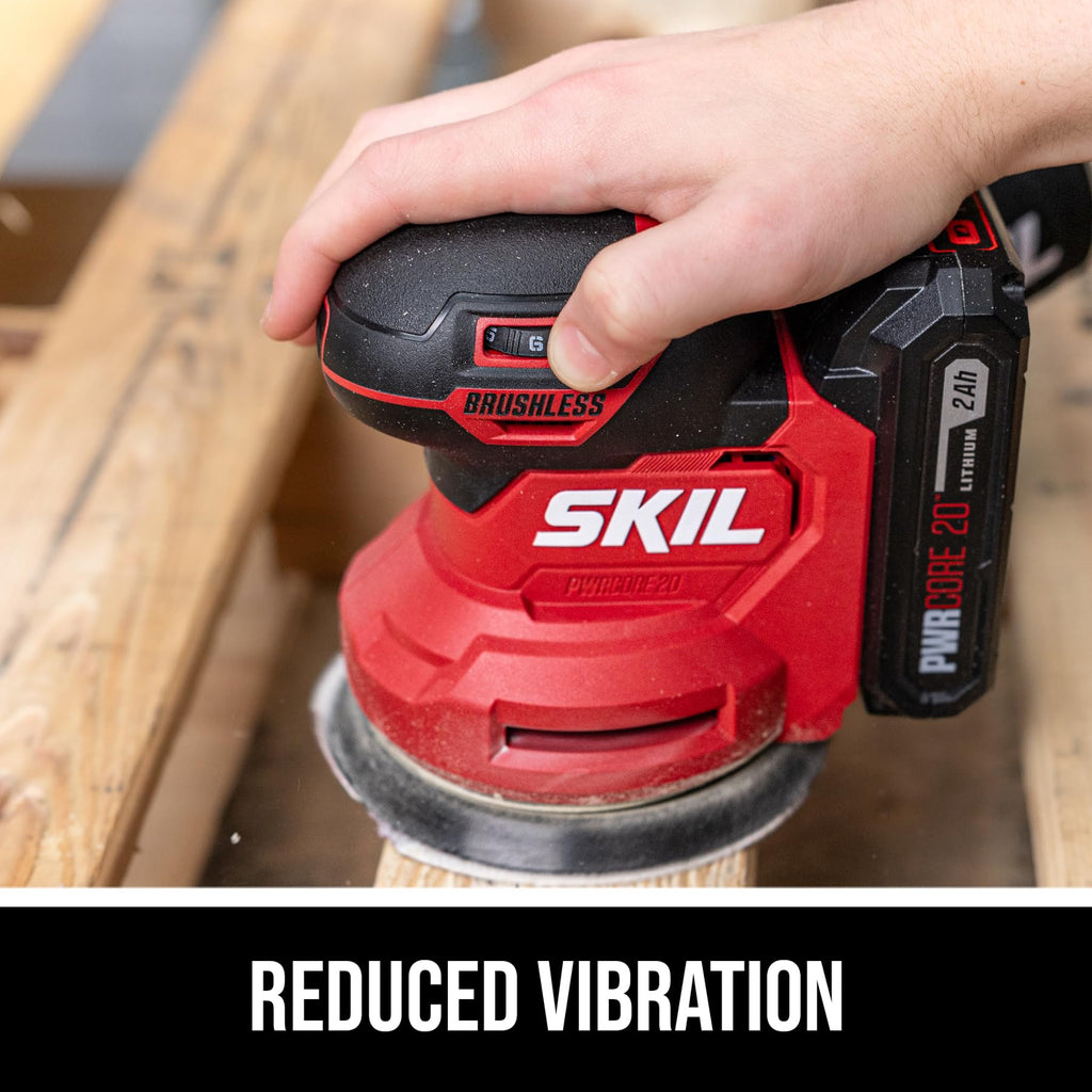 20V Brushless Random Orbital Sander Kit with 2.0Ah Battery and Charger K890563