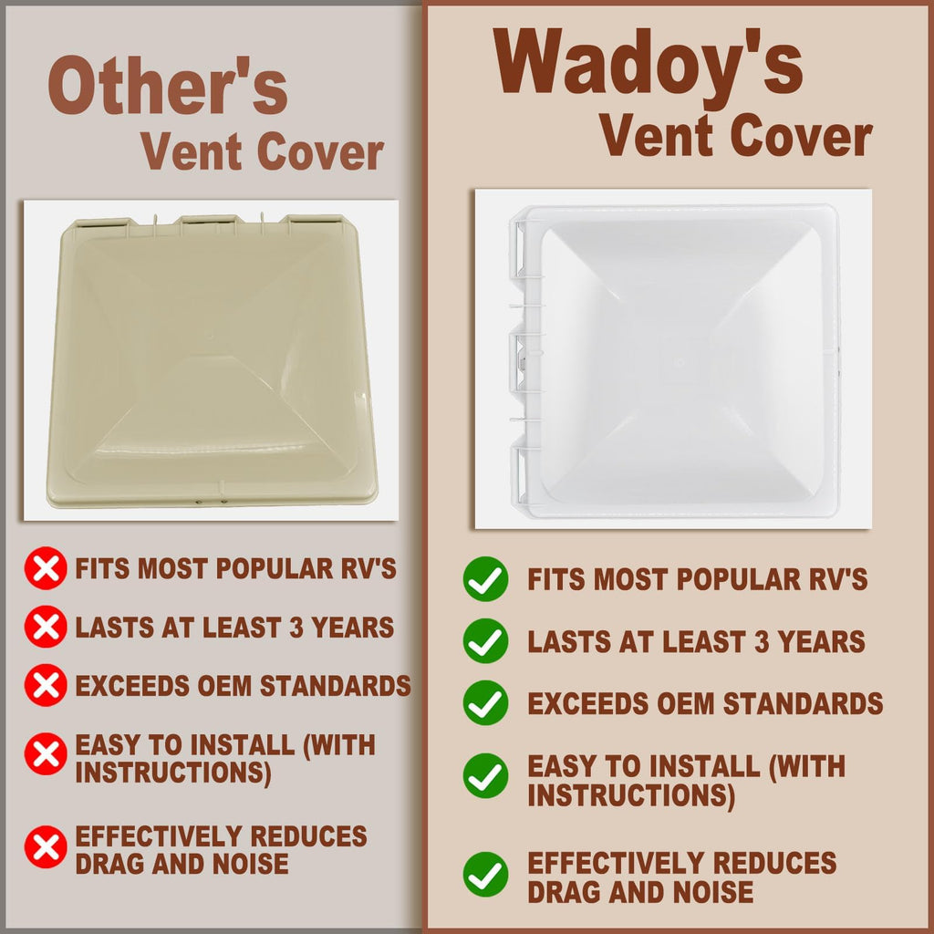 13" x 13" RV Vent Cover/Lid Metal Base J9191