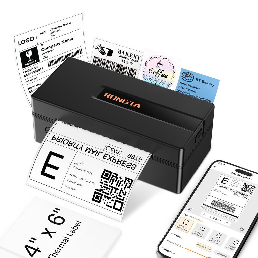 Bluetooth Thermal Shipping Label Printer Z152