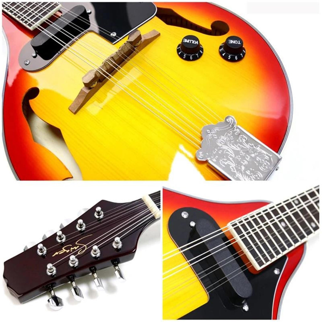 Electric Mandolin Spruce 8 Strings Sunburst U874872