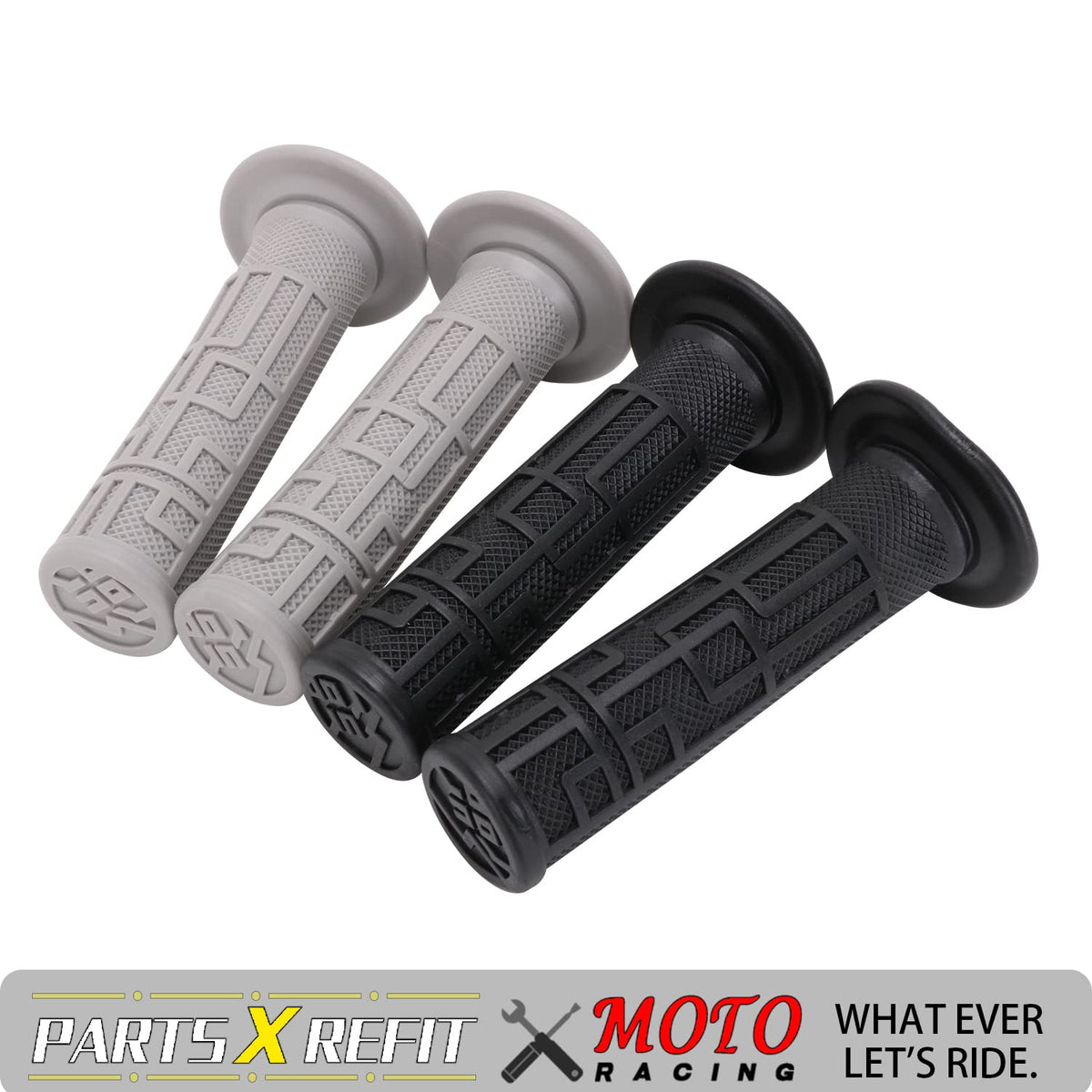 Gray Handlebar Grips F88631