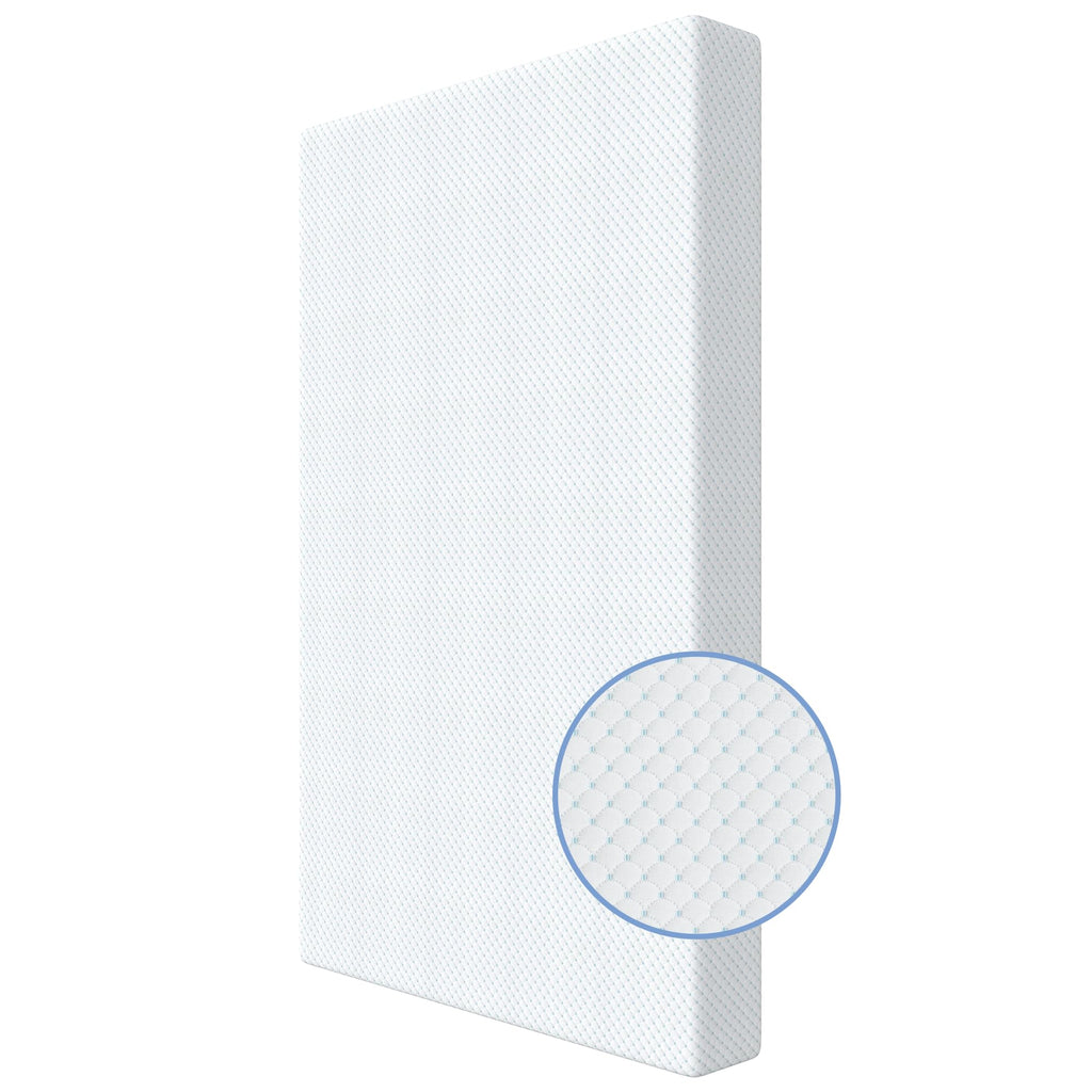 Mini Crib Mattress, 38x24x4 Inch Dual-Sided Gel Memory Foam Y373