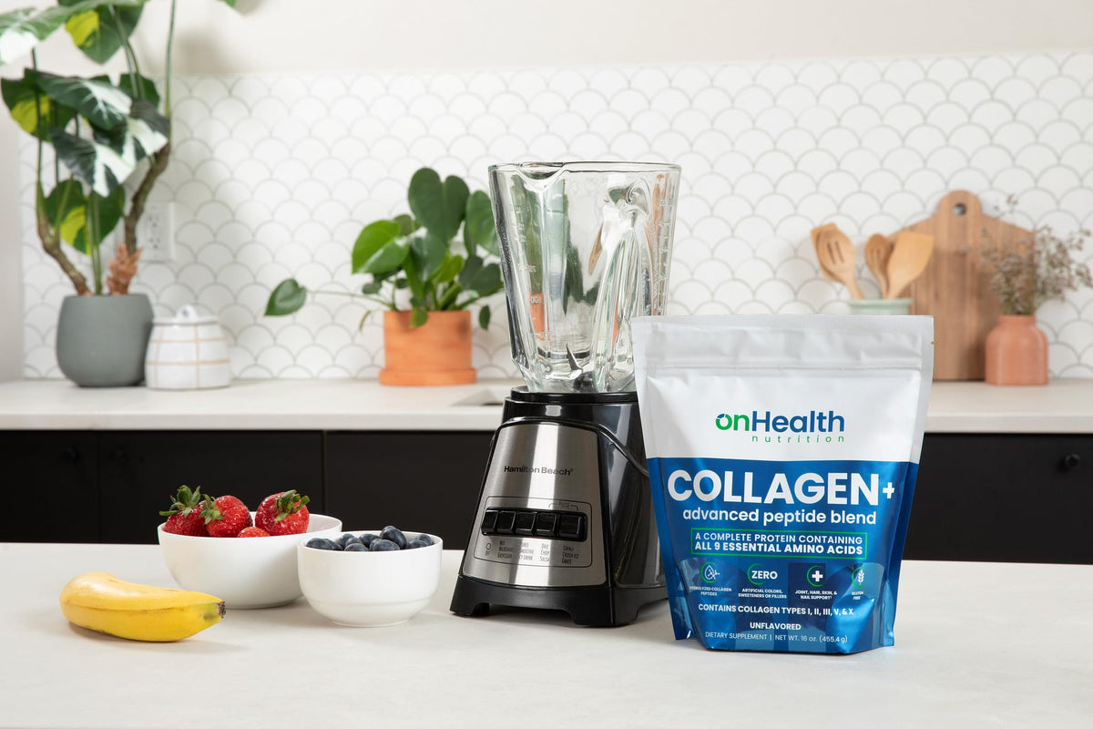 Multi Collagen Peptide Powder Types I, II, III, V & X Unflavored S971876