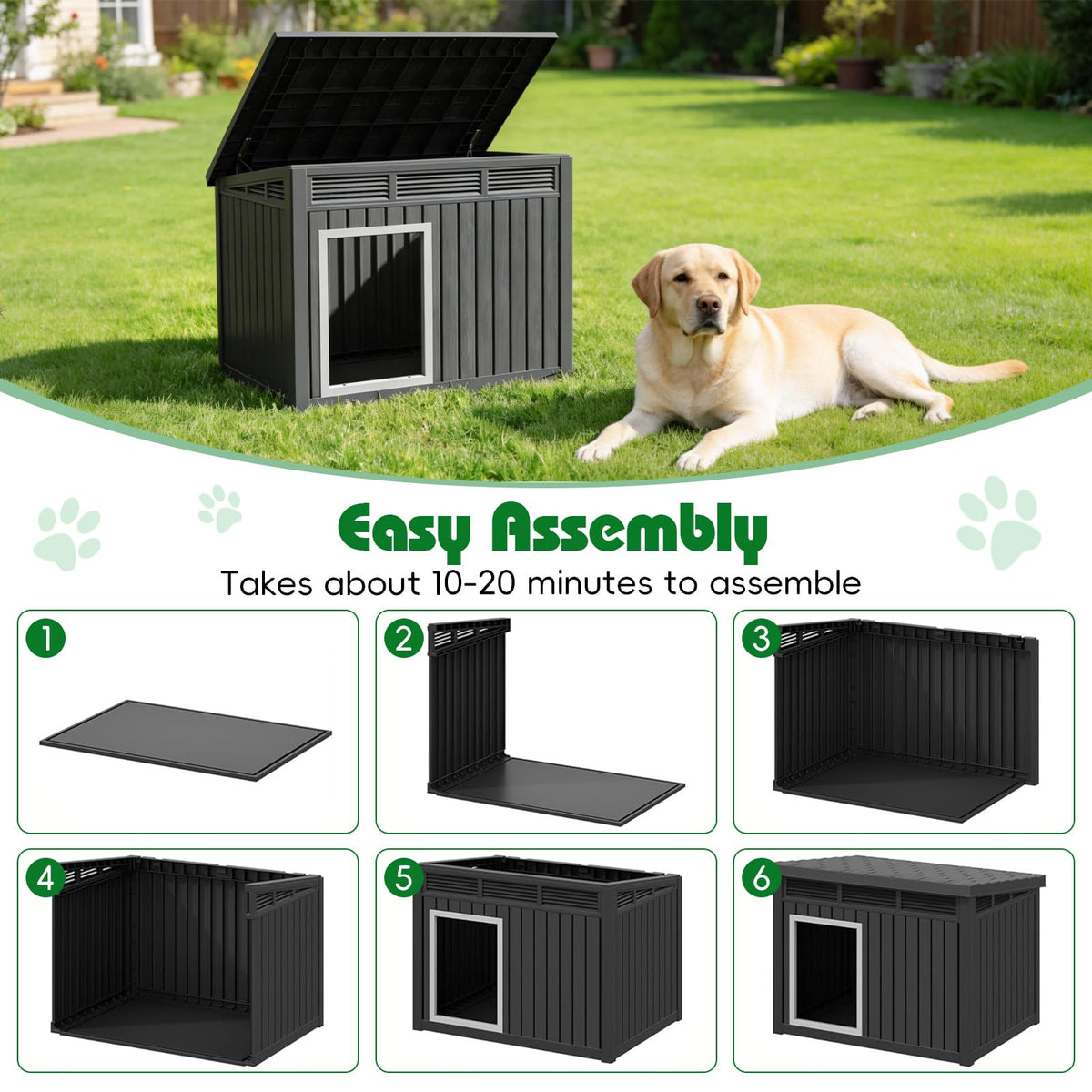IP68 Waterproof Large Dog House I7105