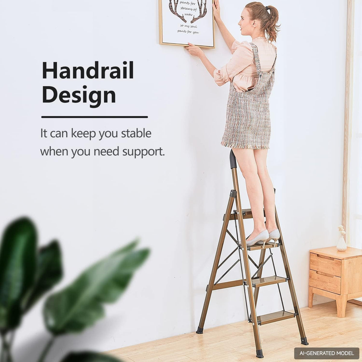 4 Step Folding Step Stool T719