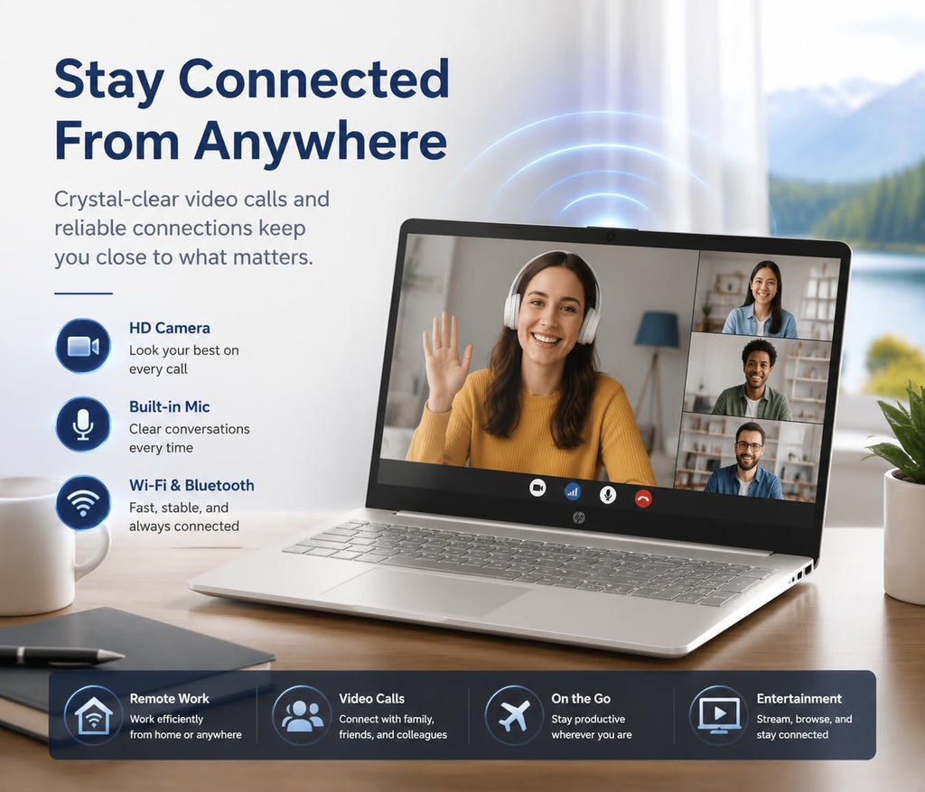 15.6" FHD Laptop, Intel Core i3, 8GB RAM, 256GB SSD C76851