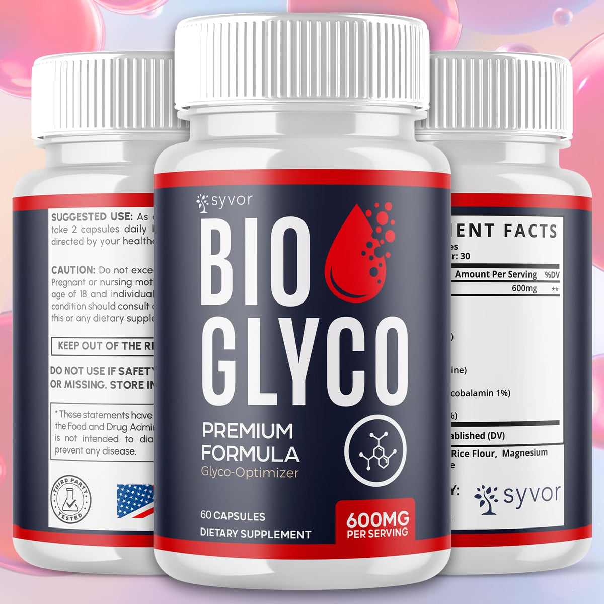 Bio Glyco Capsules 180 Capsules F93717
