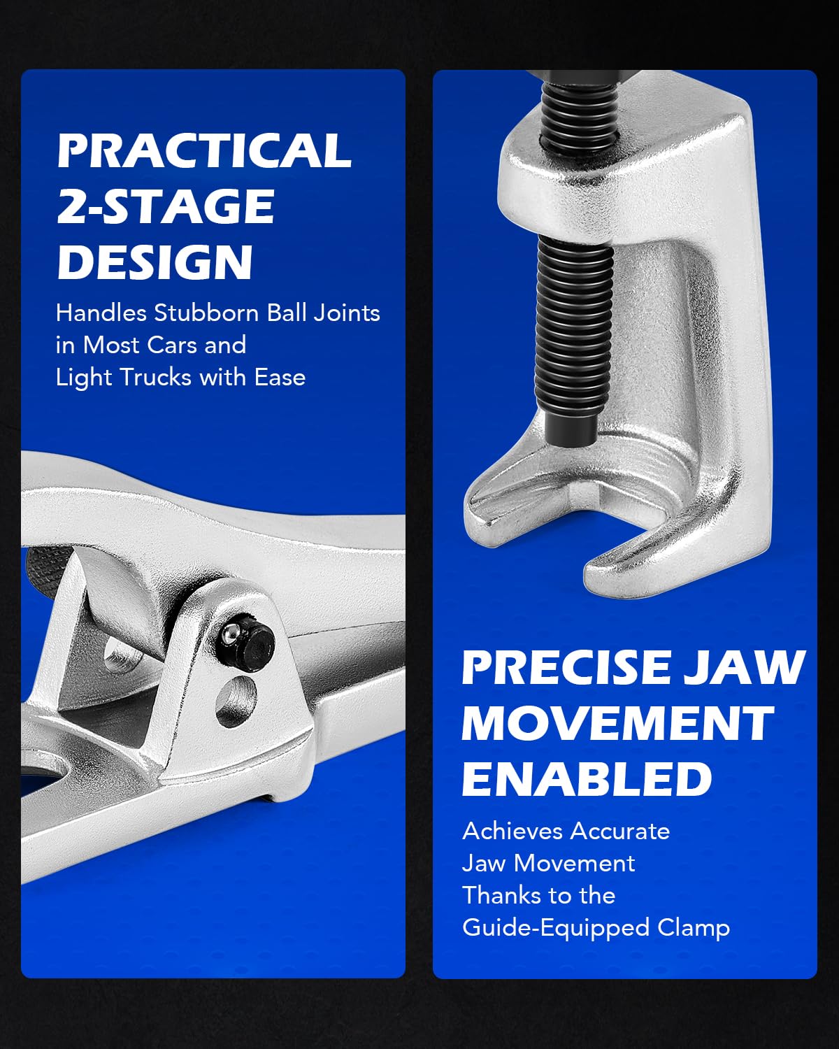 Ball Joint Separator, Tie Rod End Tool Set, Pitman Arm Puller J84814
