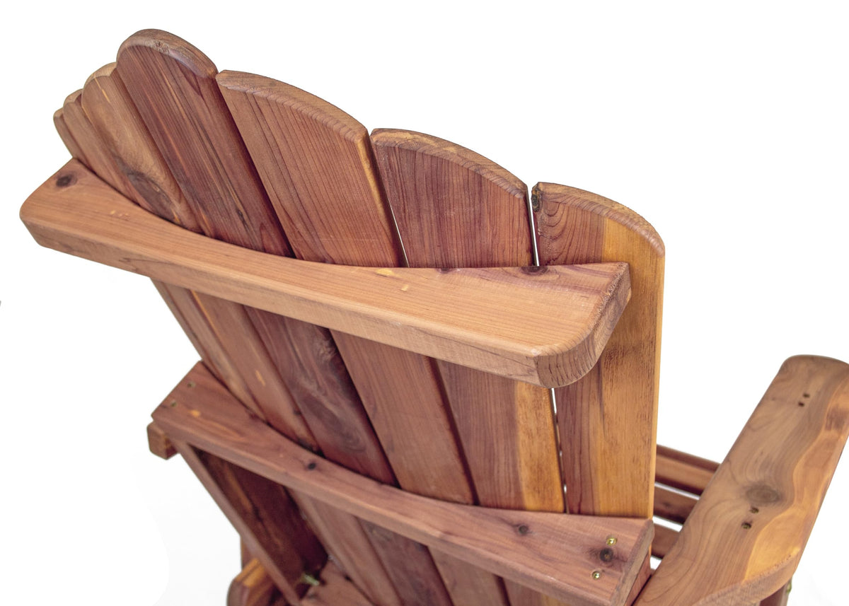 23" Cedar Adirondack Swivel Glider W197089