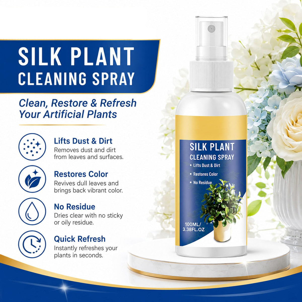 Artificial Flower Cleaning Spray, 9PCS N67700