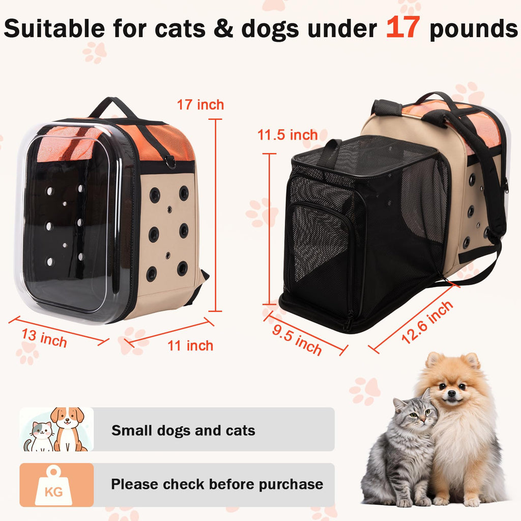 Large Breathable Cat Backpack Carrier S2855