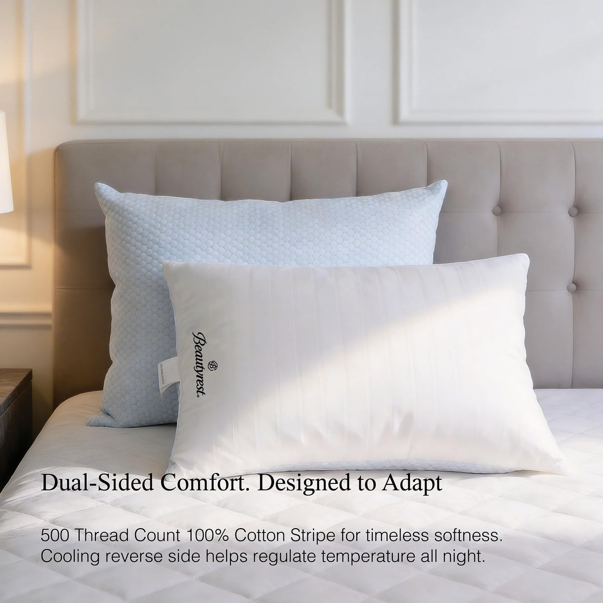 King Size Set of 2 Down Alternative Cooling Pillows P4724