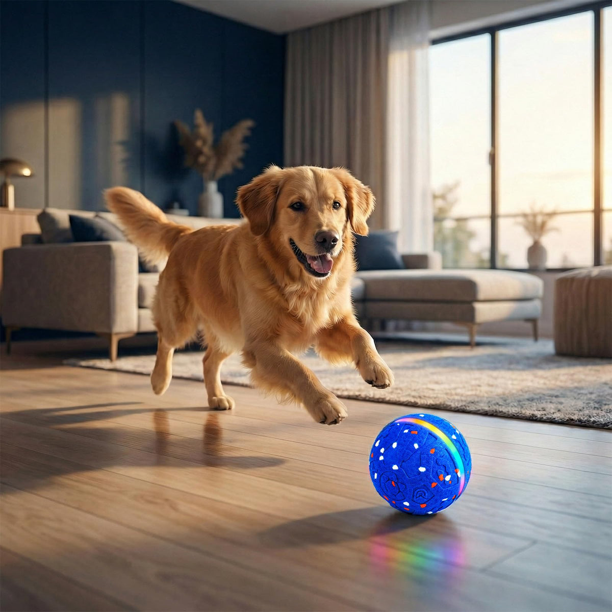 Interactive Dog Ball Toy 3 Modes K394