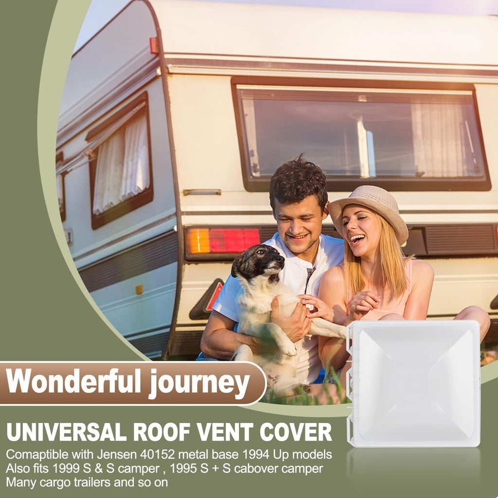 13" x 13" RV Vent Cover/Lid Metal Base J9191