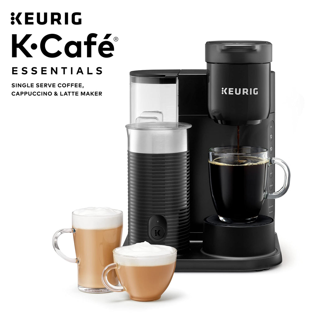 Single Serve Coffee, Latte and Cappuccino Maker, Black D92168