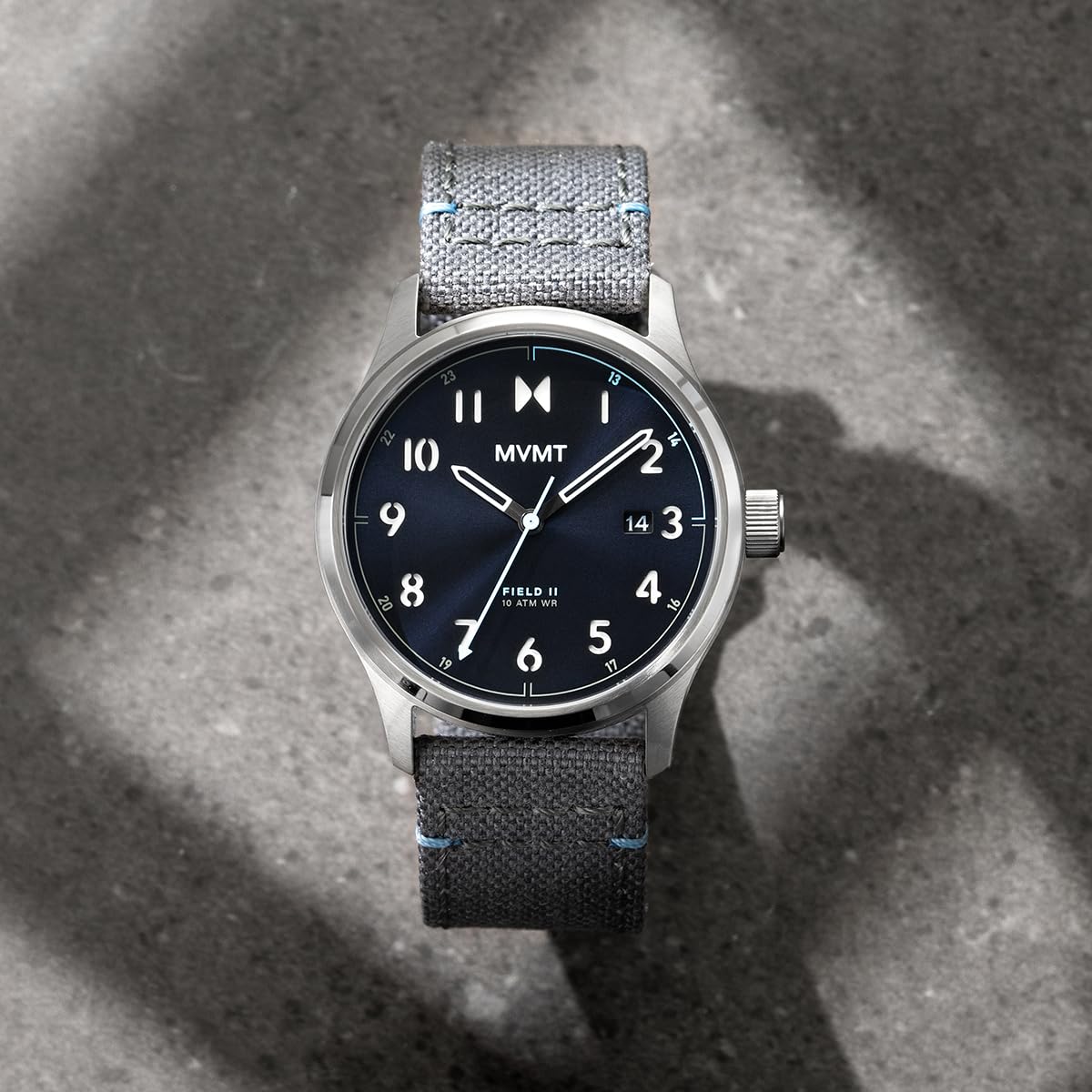 Automatic Men's Watch Stainless Steel Nylon Strap 41mm H57385