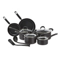 Non-Stick Hard Anodized Aluminum Cookware Set, 12-Piece U682