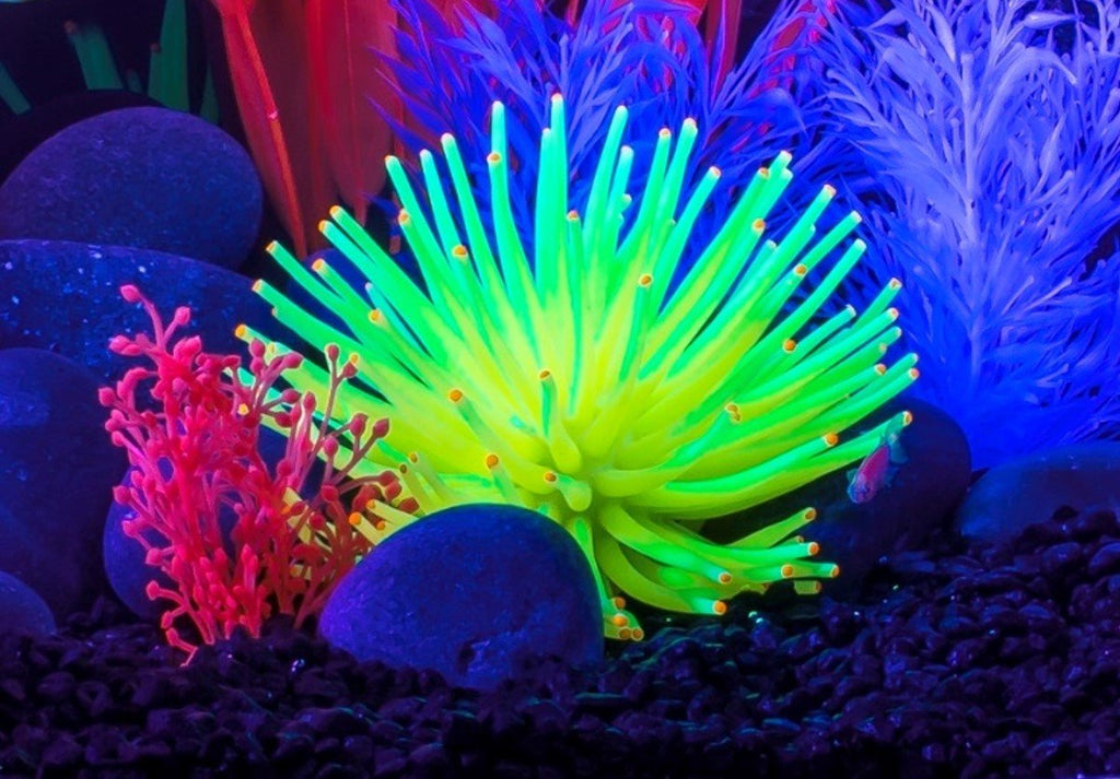 Yellow Anemone Aquarium Ornament A7799