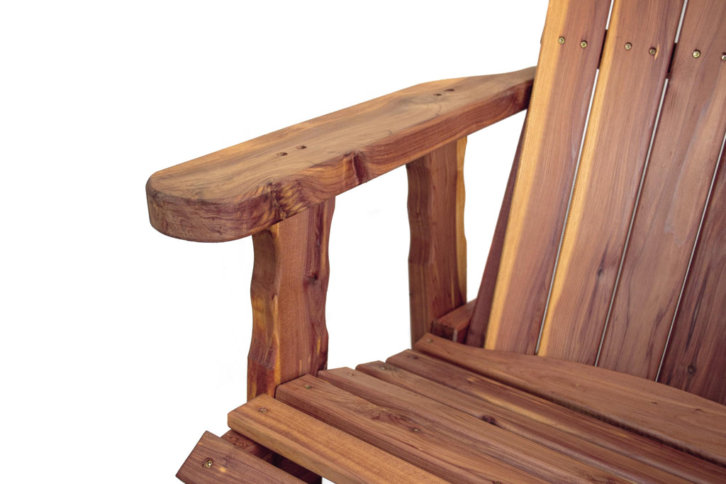 23" Cedar Adirondack Swivel Glider W197089