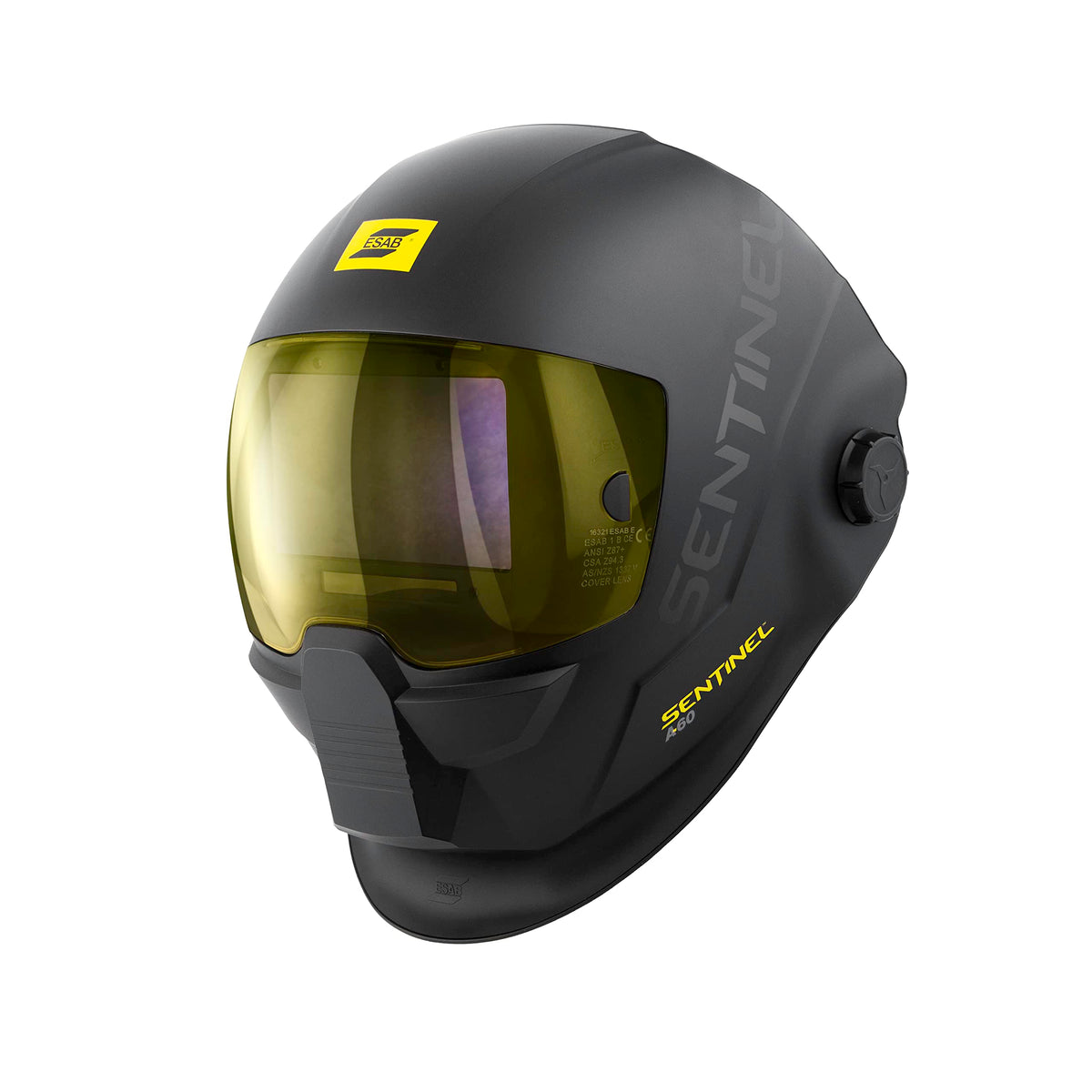 Black Nylon Welding Helmet J37934