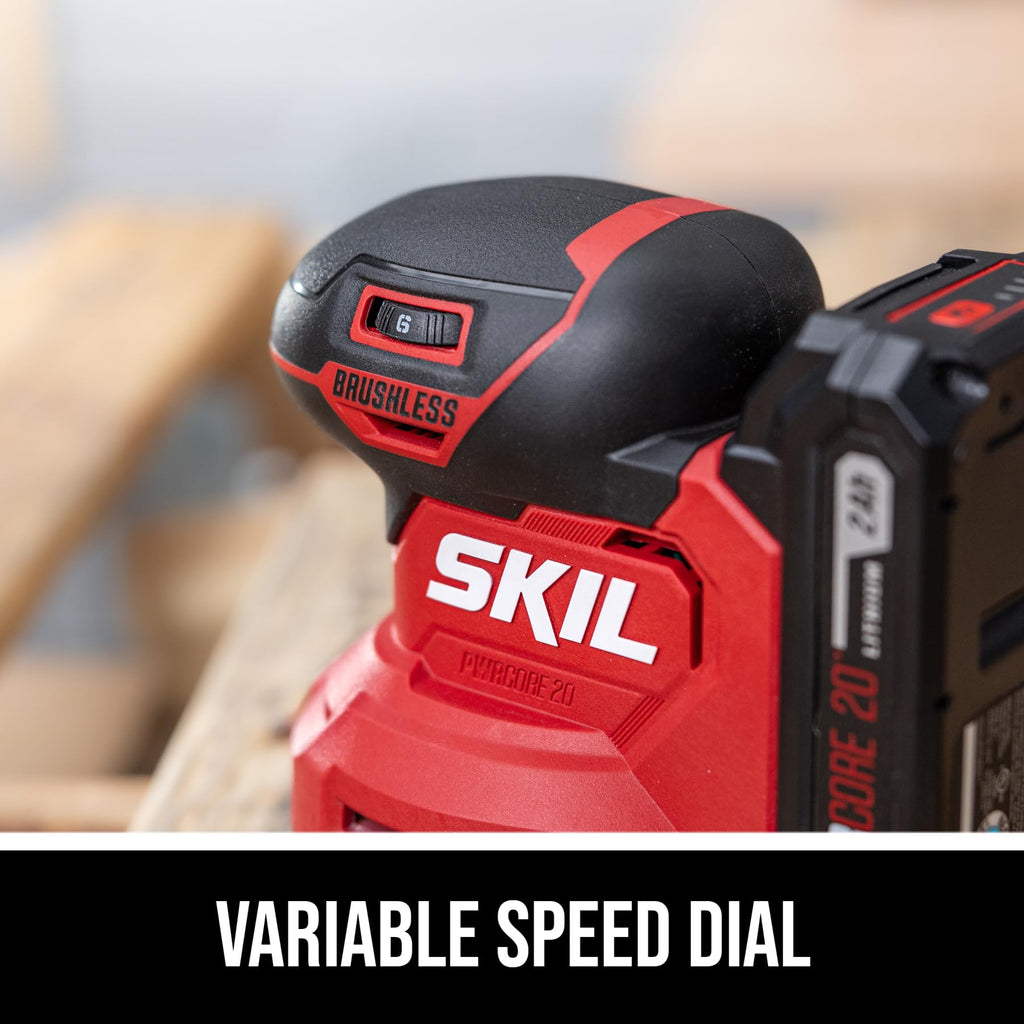 20V Brushless Random Orbital Sander Kit with 2.0Ah Battery and Charger K890563