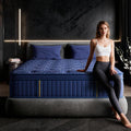 Queen 14 Inch Hybrid Gel Memory Foam Mattress in a Box N703073
