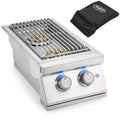 24,000BTU Liquid Propane Double Side Burner I386778