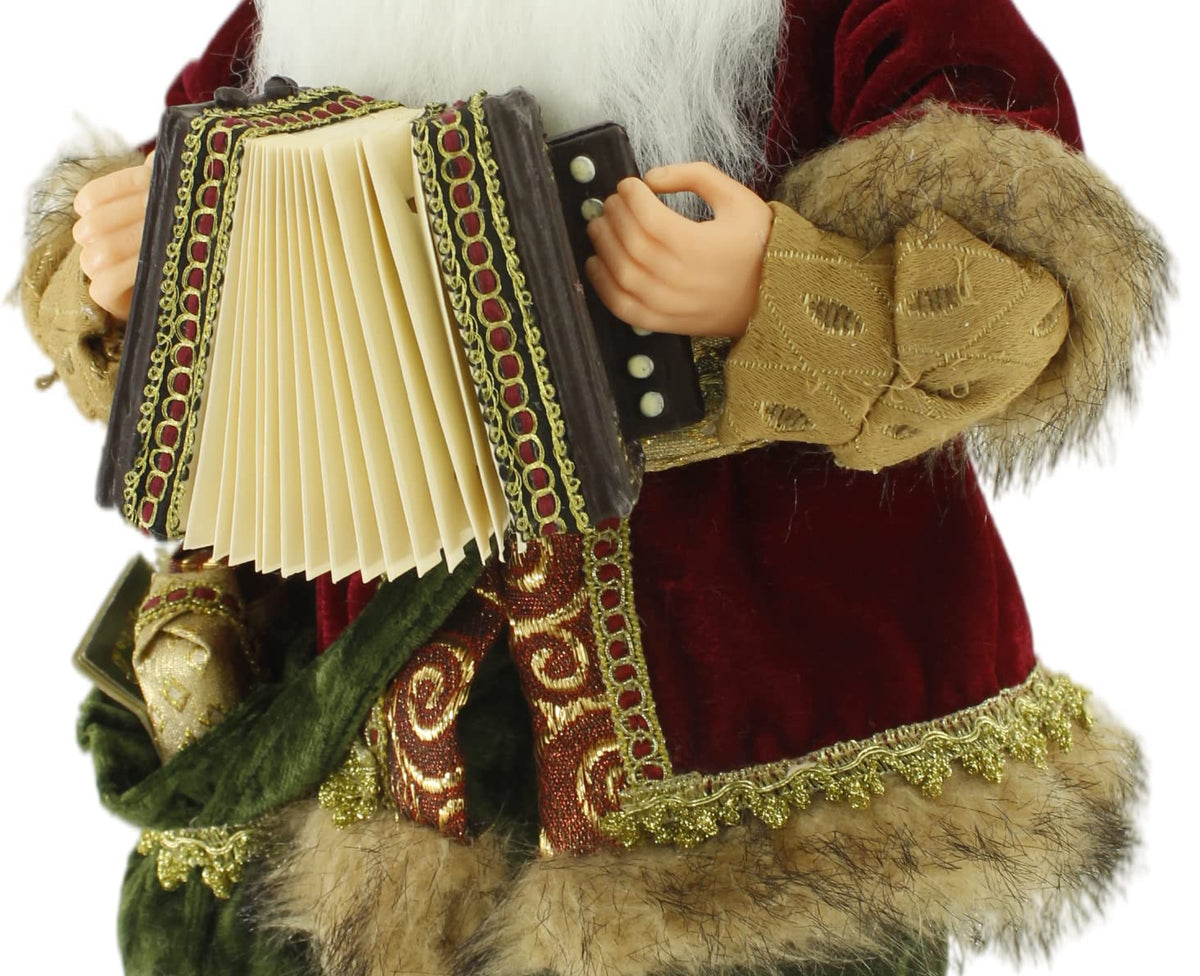 18" Animated Musical Dancing Santa U9299