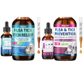 Natural Oral Flea and Tick Drops with Multivitamin for Pets A9326