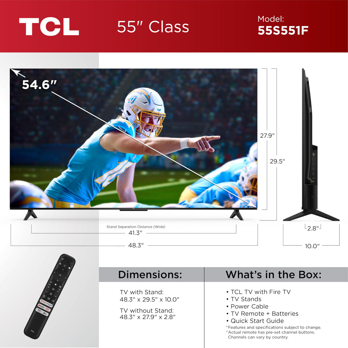 55-Inch UHD 4K LED Smart TV C6954