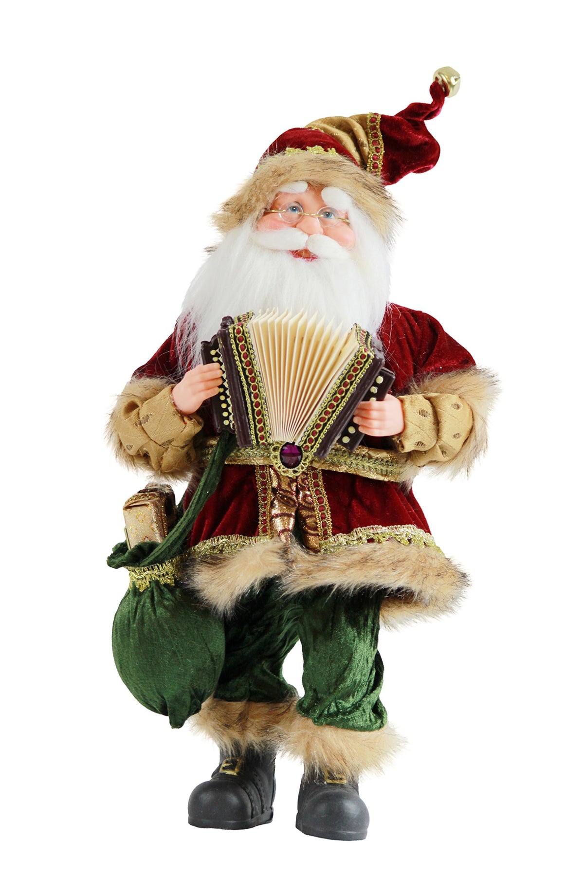 18" Animated Musical Dancing Santa U9299