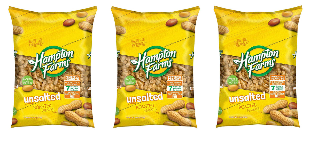 Unsalted In-Shell Peanuts 5 lbs F13873