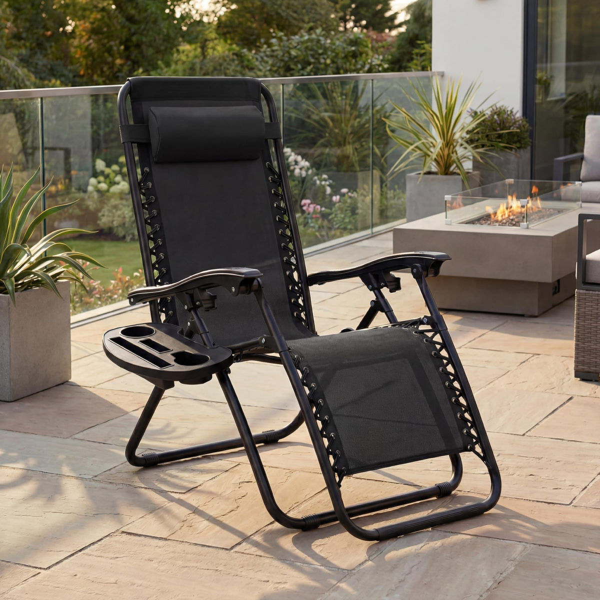 Zero Gravity Chair Recliner Black F5643