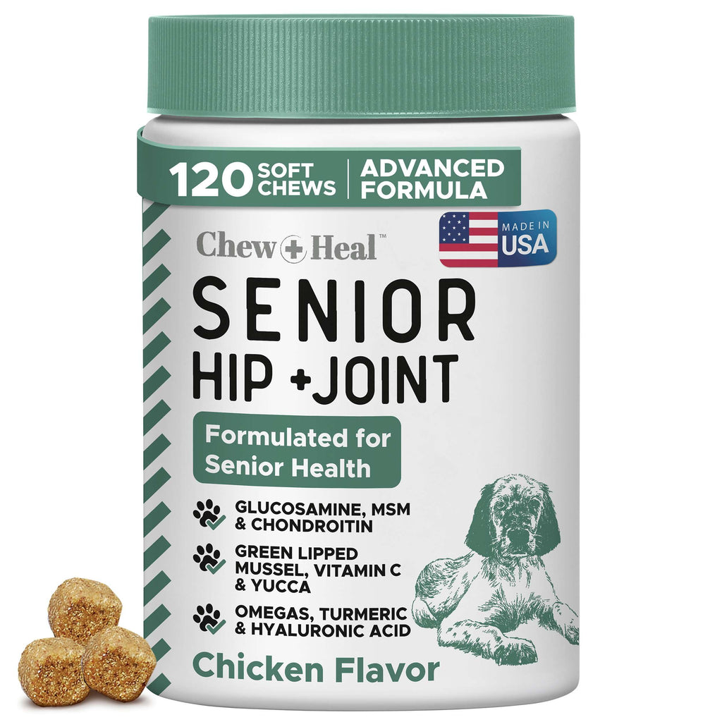 Glucosamine Hip and Joint Supplement 120 Chews D907427