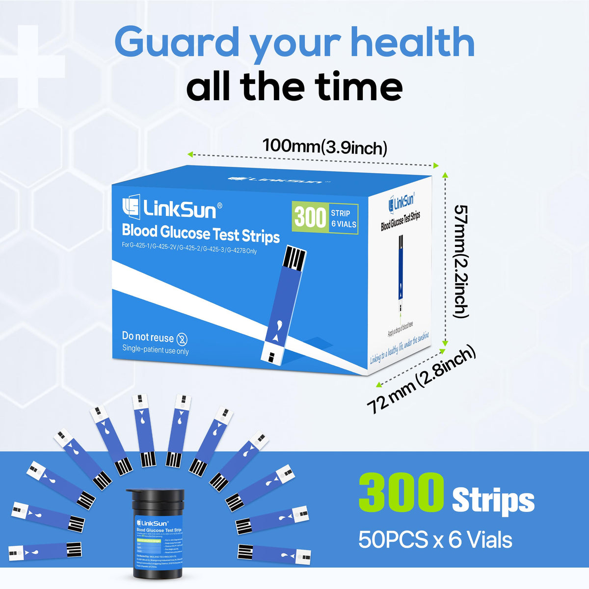 Test Strips for Diabetes 300 O6718
