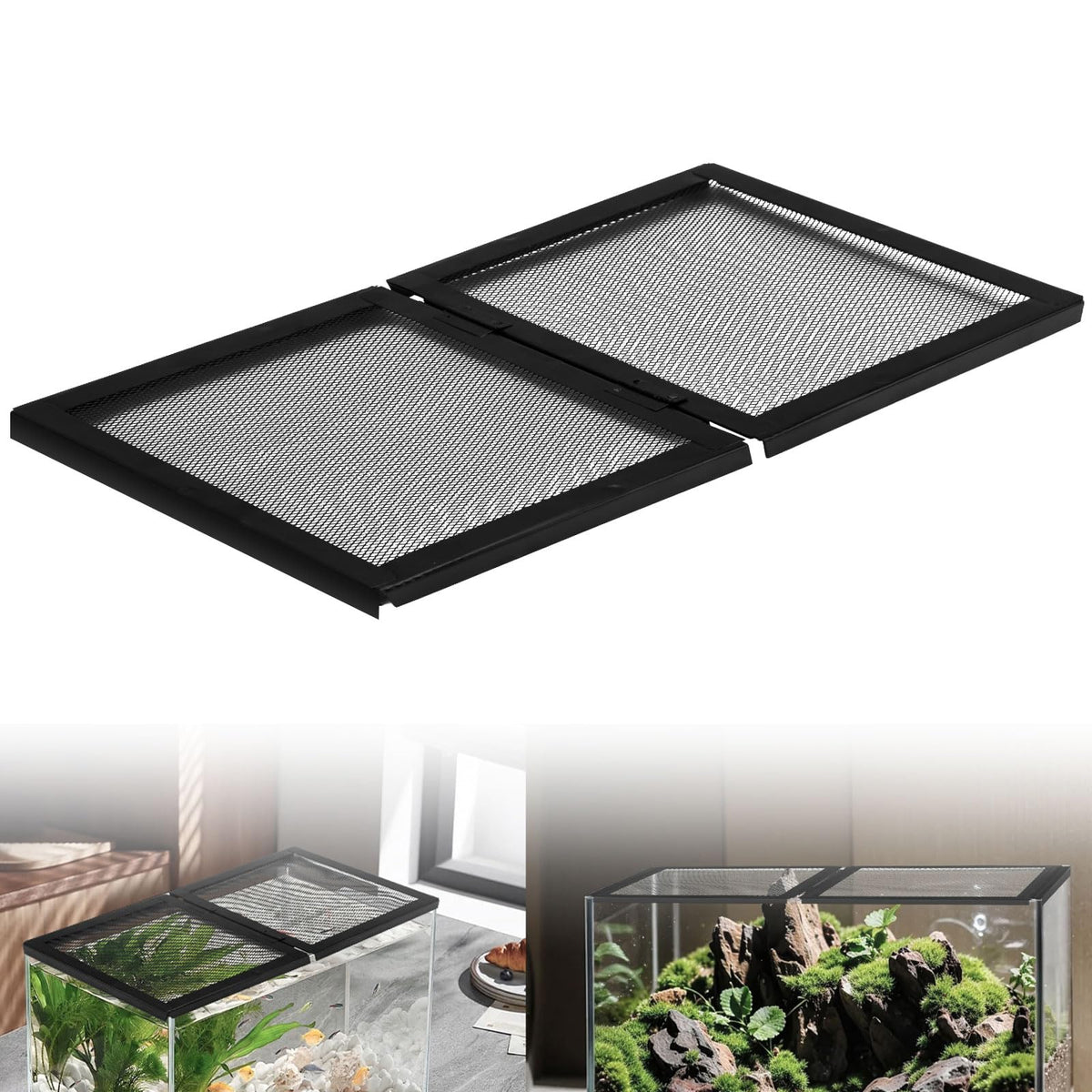 Hinged Door Aquarium Screen Cover O95527