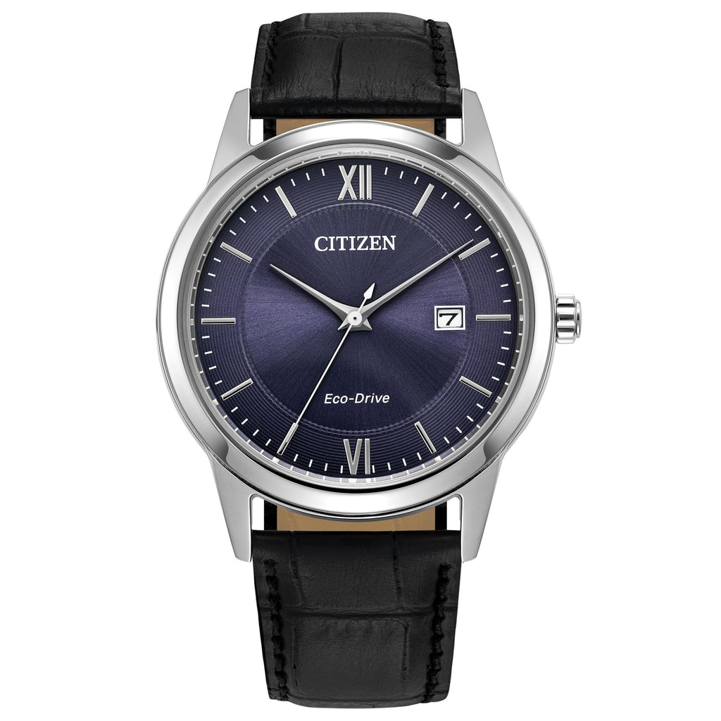 Men's Leather Strap Watch F620