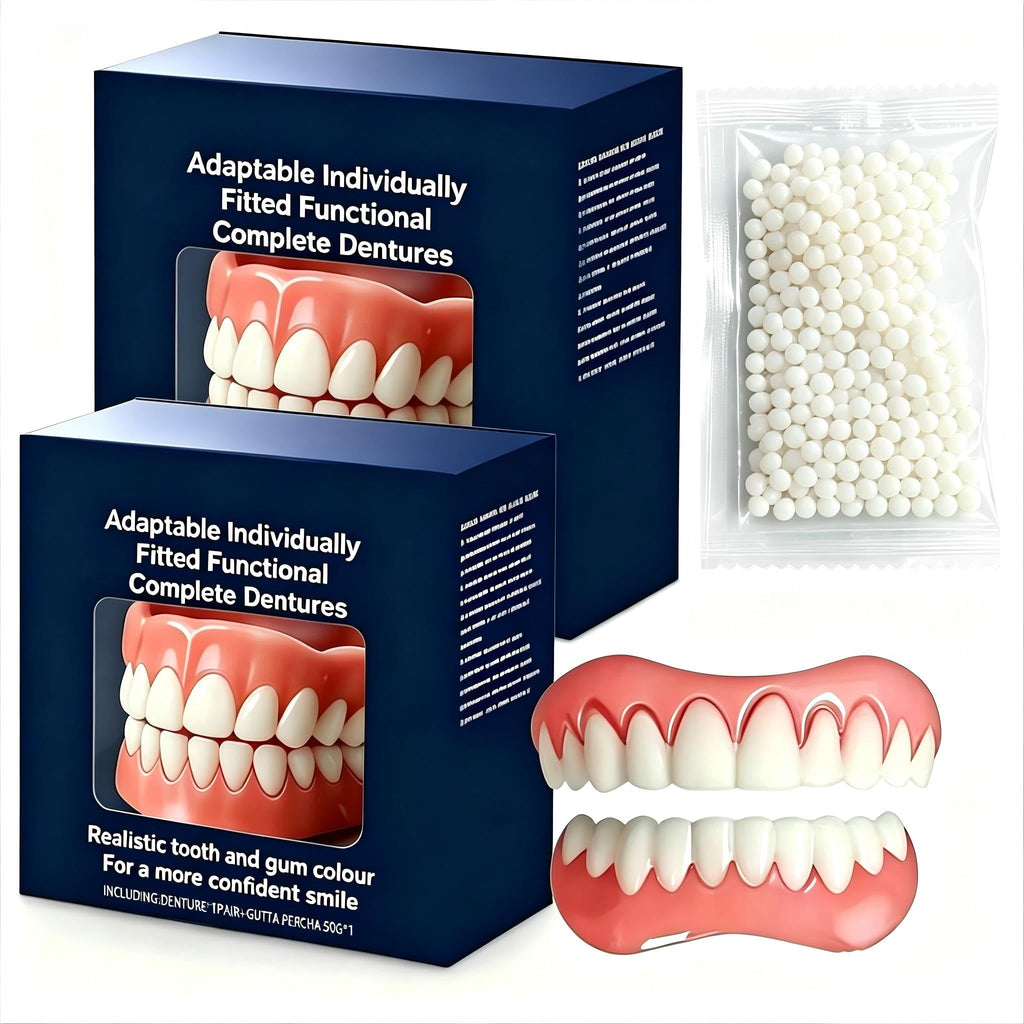 Adjustable Silicone Full-Mouth Denture Set Z800620