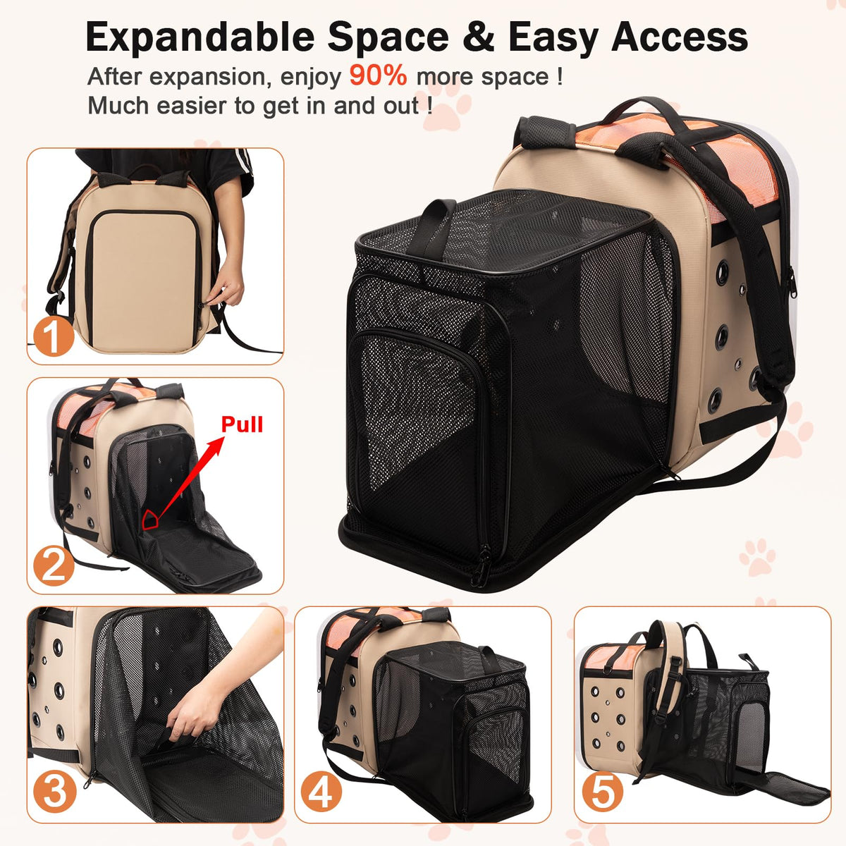 Large Breathable Cat Backpack Carrier S2855