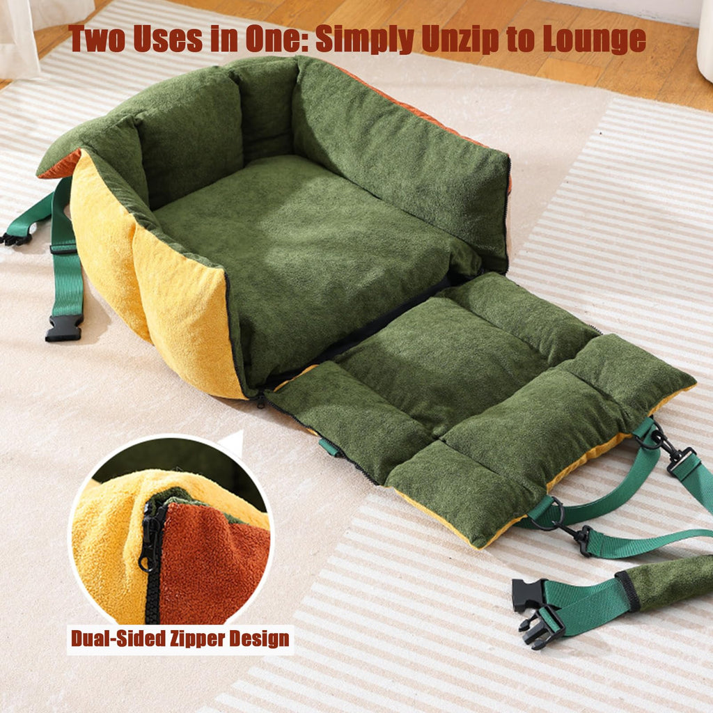 2-in-1 Dog Car Seat for Small Dogs O66998