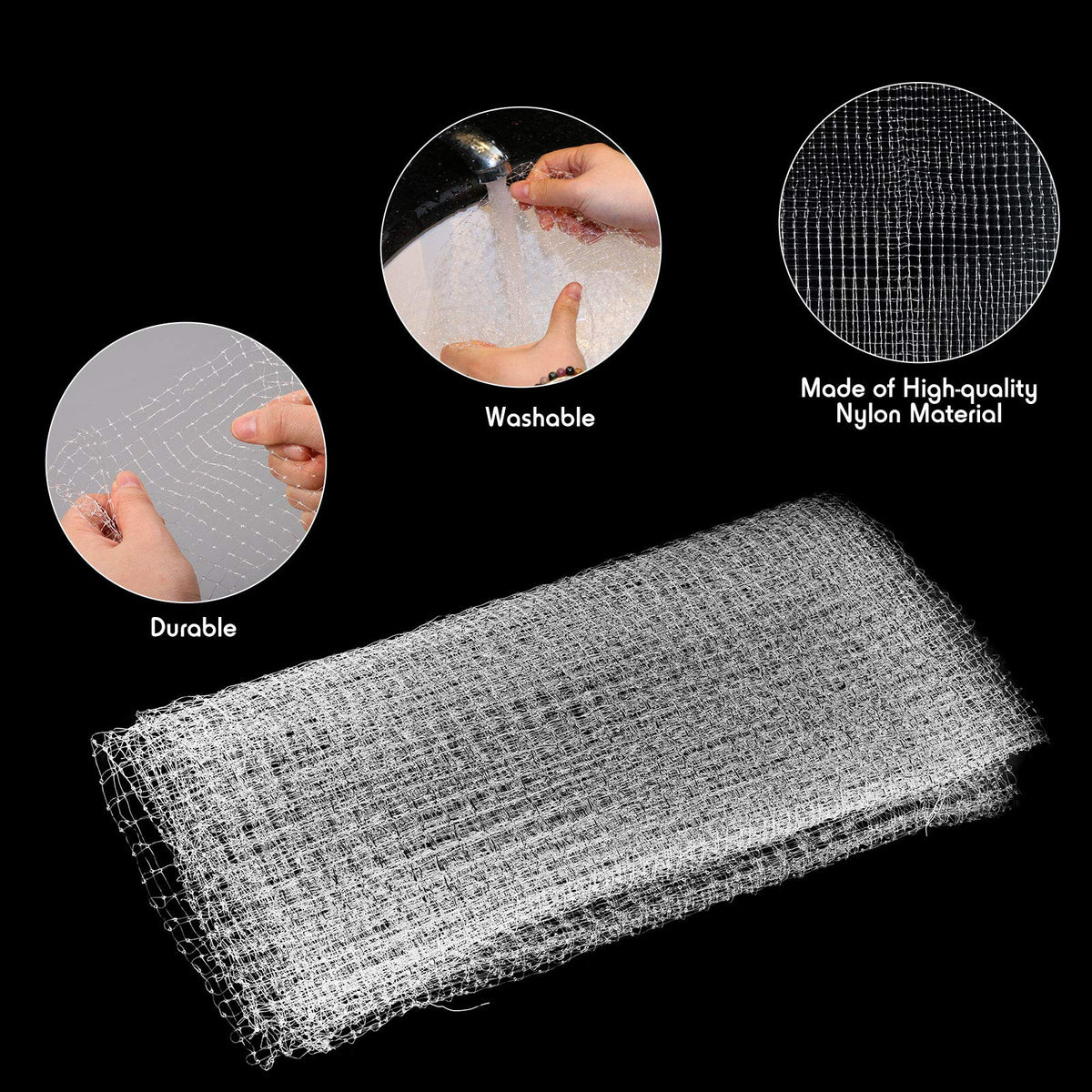 6 x 7.2 ft Aquarium Mesh Fish Tank Cover A588