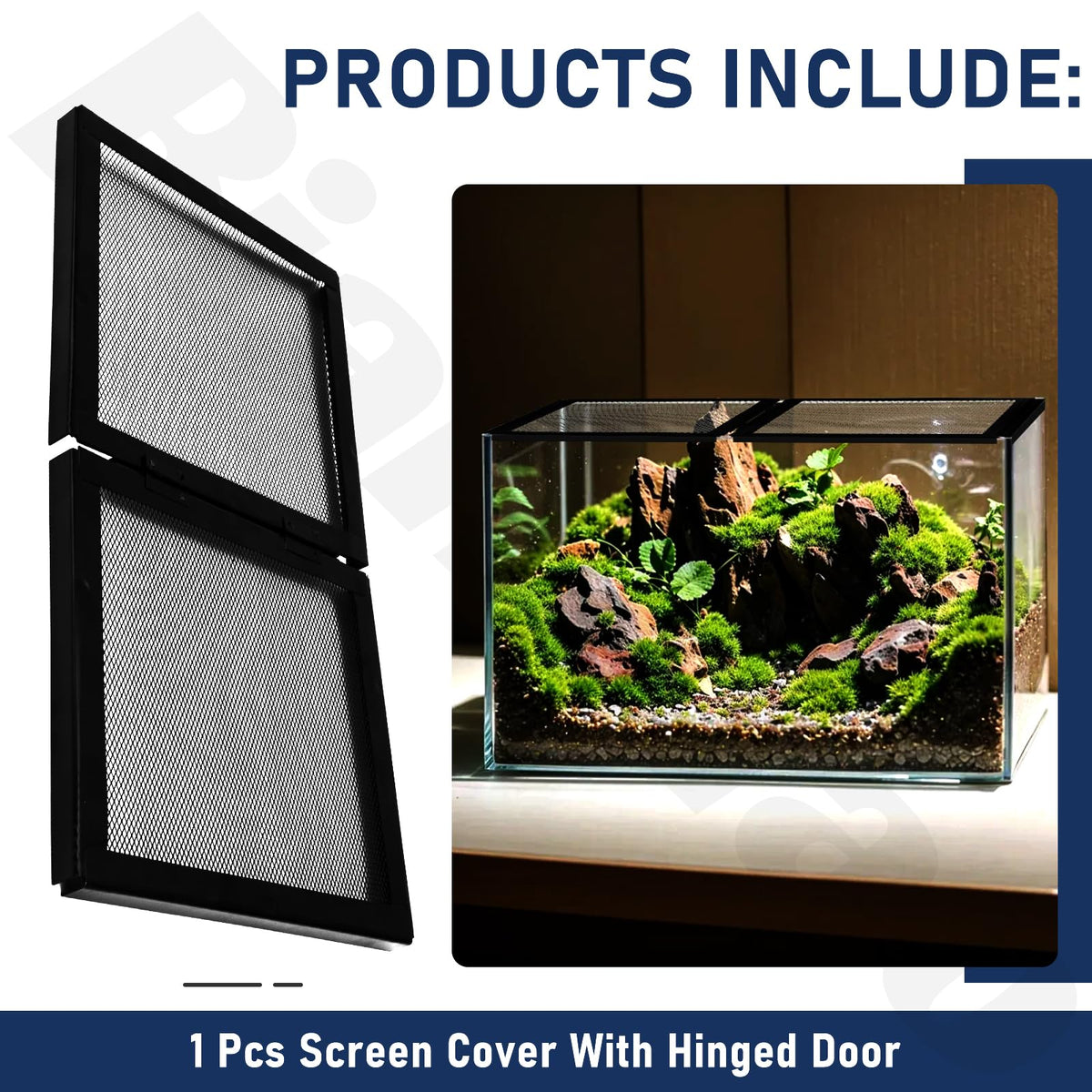Hinged Door Aquarium Screen Cover O95527