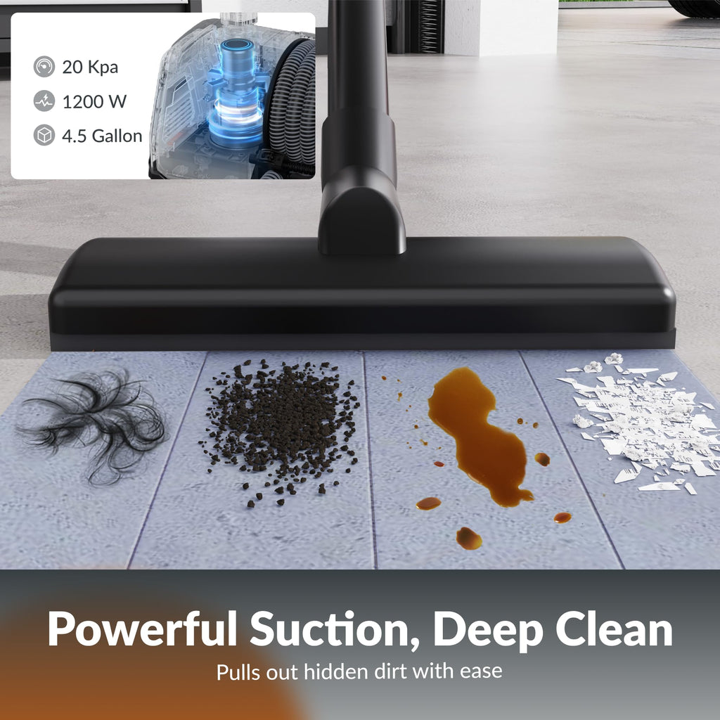 Garage Vacuum Cleaner with 30FT Hose A301