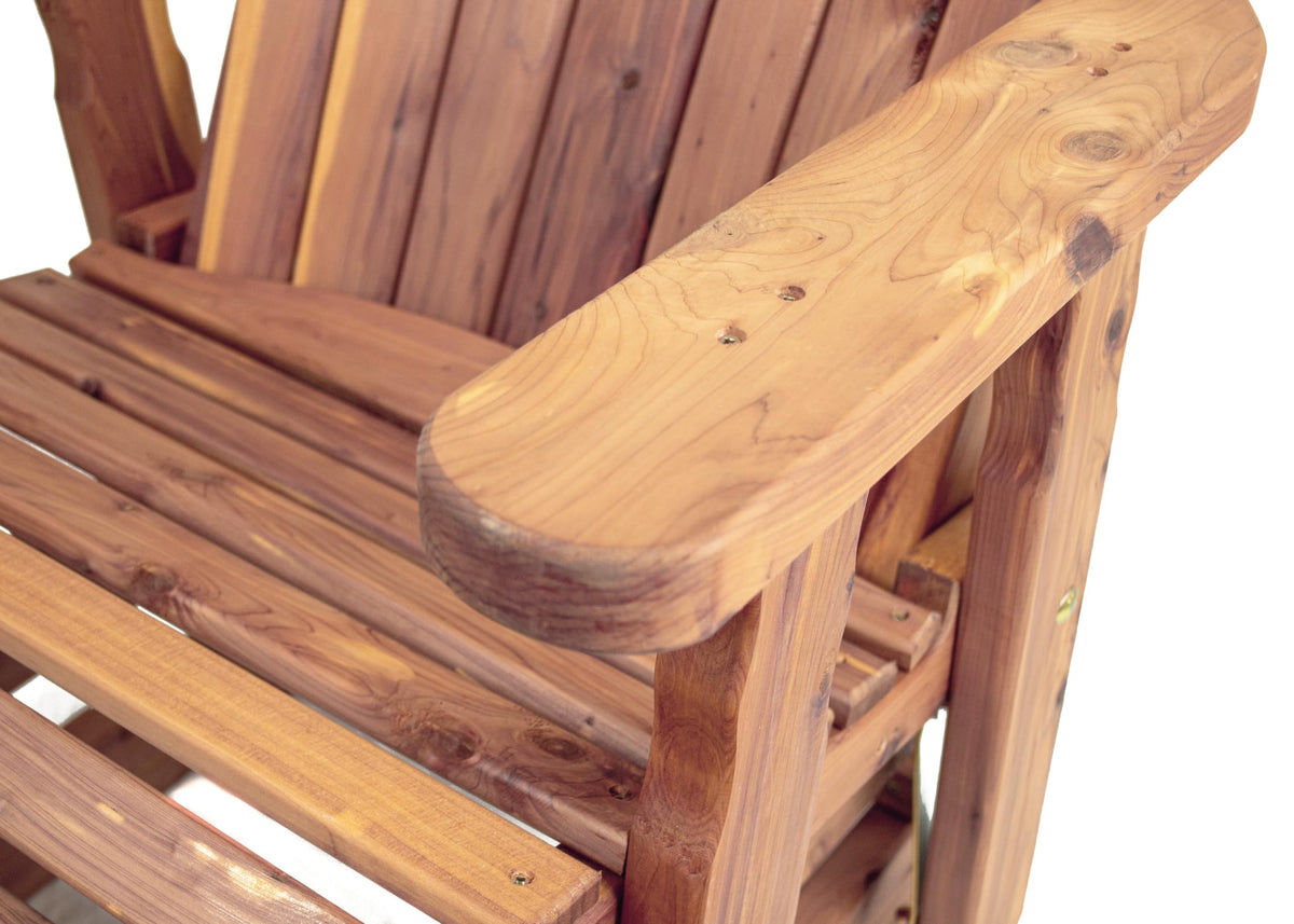 23" Cedar Adirondack Swivel Glider W197089