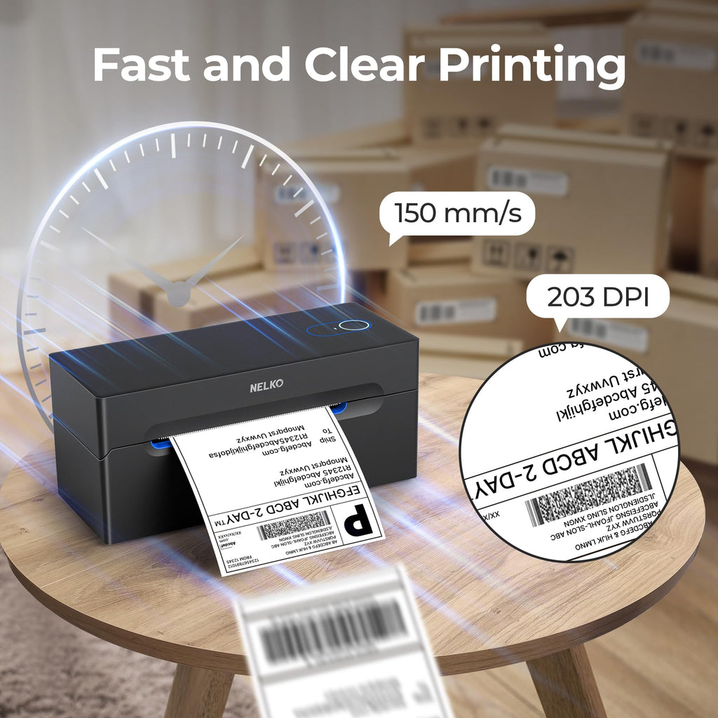Bluetooth Thermal Shipping Label Printer T321