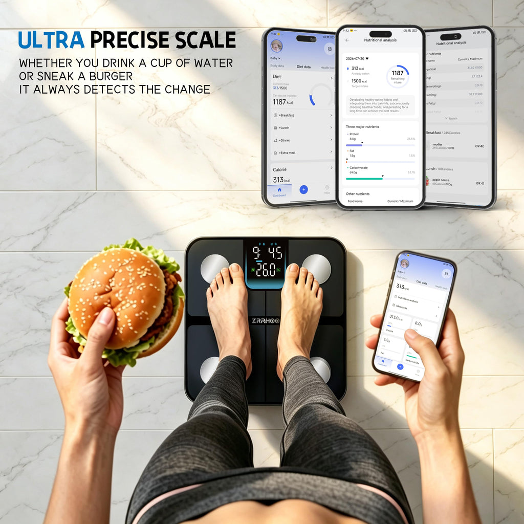 25 Body Composition Bluetooth Digital Weight Scale W2984