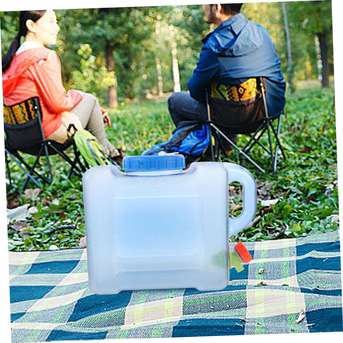 Portable 5L Blue Water Bucket H435
